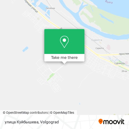 улица Куйбышева map