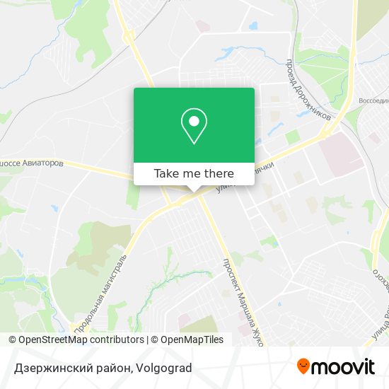 Дзержинский район map