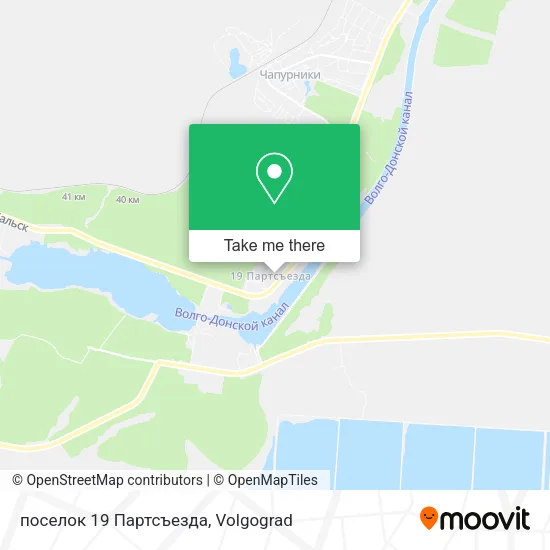 поселок 19 Партсъезда map