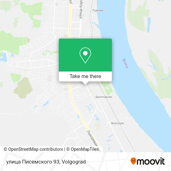 улица Писемского 93 map