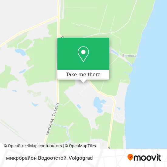 микрорайон Водоотстой map