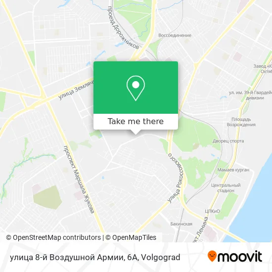 улица 8-й Воздушной Армии, 6А map