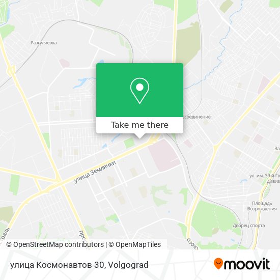 улица Космонавтов 30 map