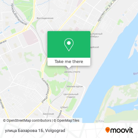 улица Базарова 1Б map