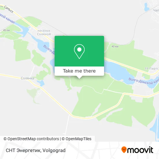СНТ Энергетик map