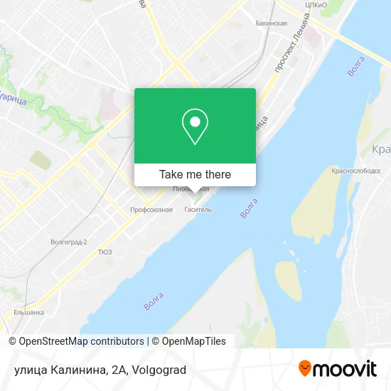 улица Калинина, 2А map