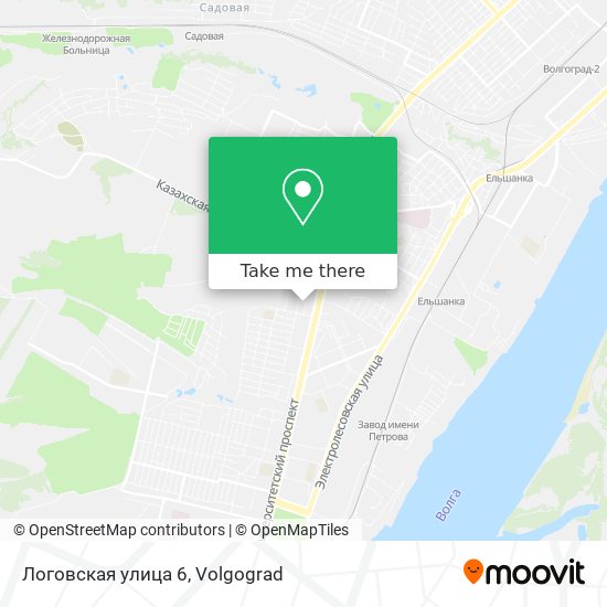 Логовская улица 6 map