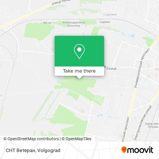 СНТ Ветеран map