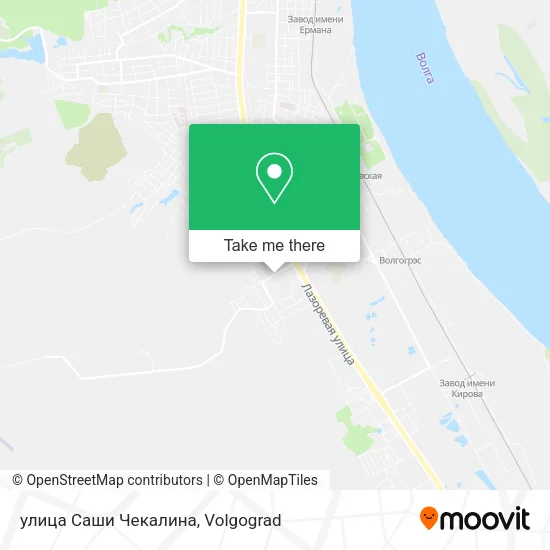 улица Саши Чекалина map