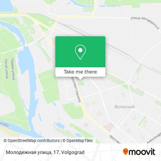 Молодежная улица, 17 map