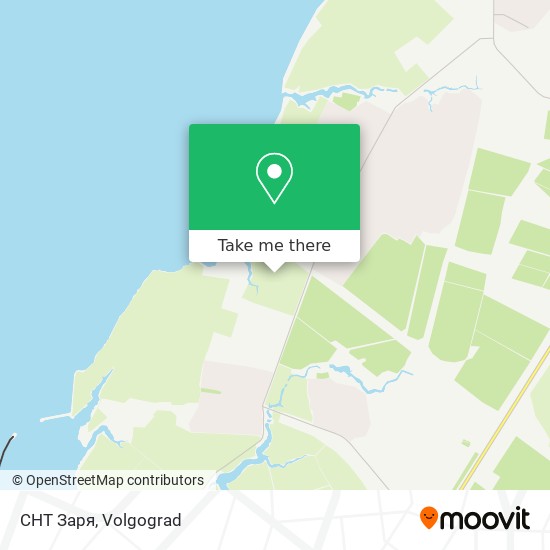 СНТ Заря map
