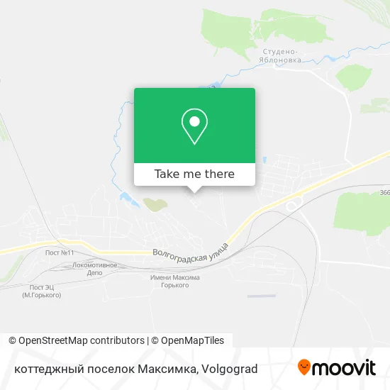 коттеджный поселок Максимка map