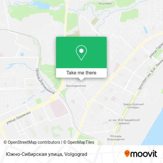 Южно-Сибирская улица map