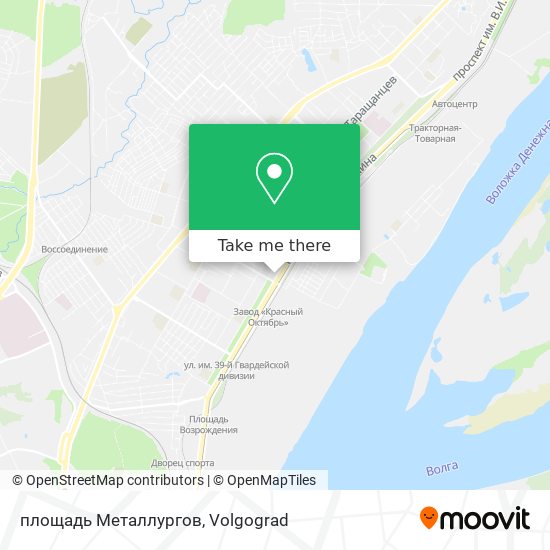 площадь Металлургов map