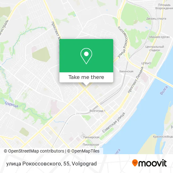 улица Рокоссовского, 55 map