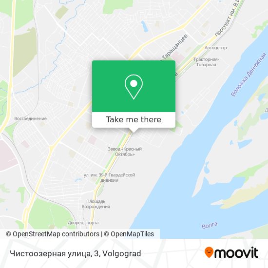 Чистоозерная улица, 3 map