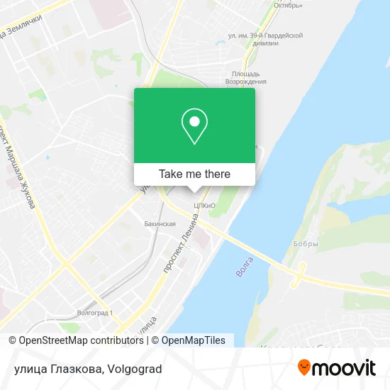 улица Глазкова map