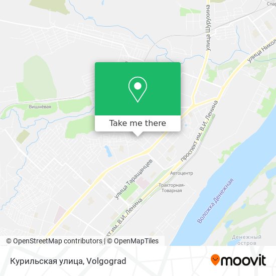 Курильская улица map