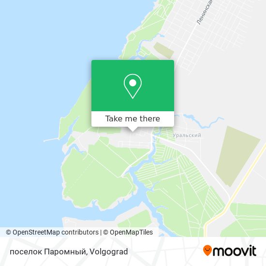 поселок Паромный map