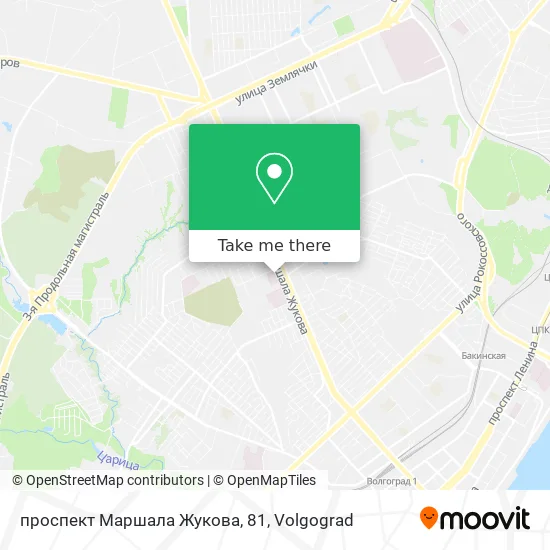 проспект Маршала Жукова, 81 map