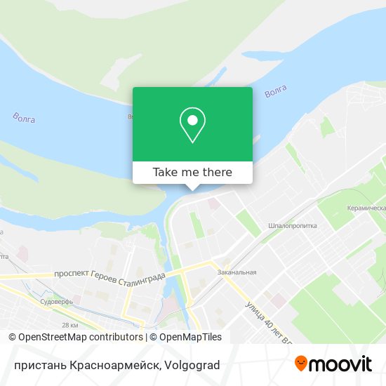 пристань Красноармейск map