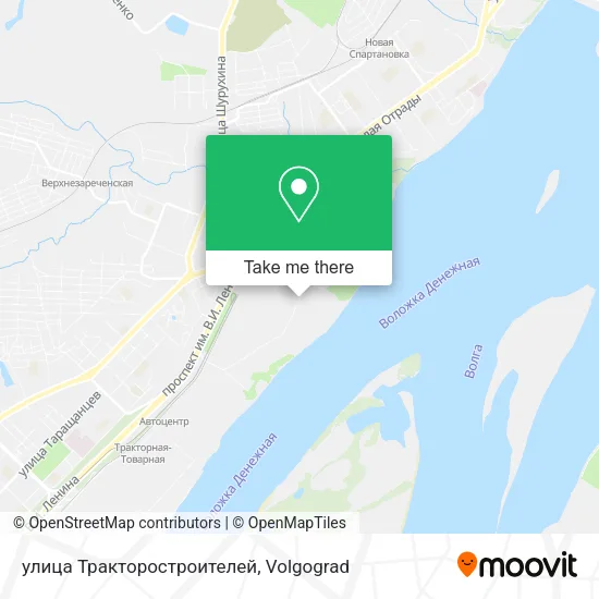 улица Тракторостроителей map