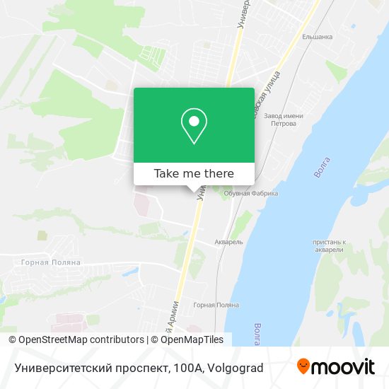 Университетский проспект, 100А map