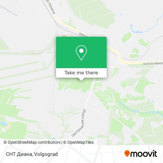СНТ Диана map
