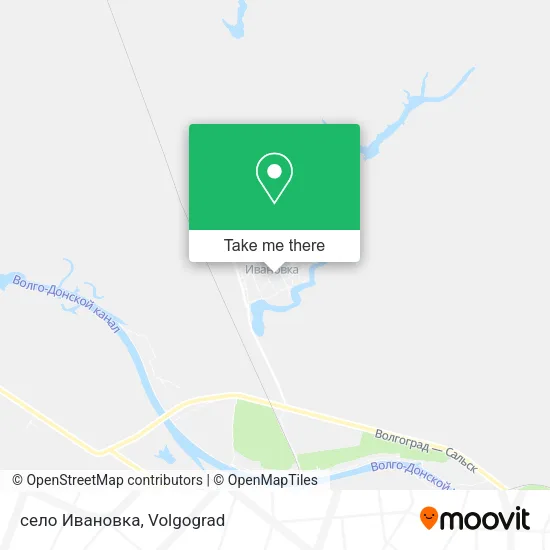 село Ивановка map
