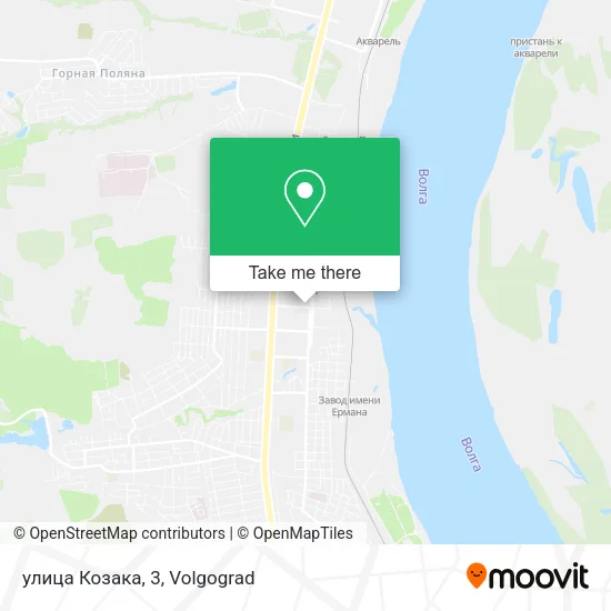 улица Козака, 3 map