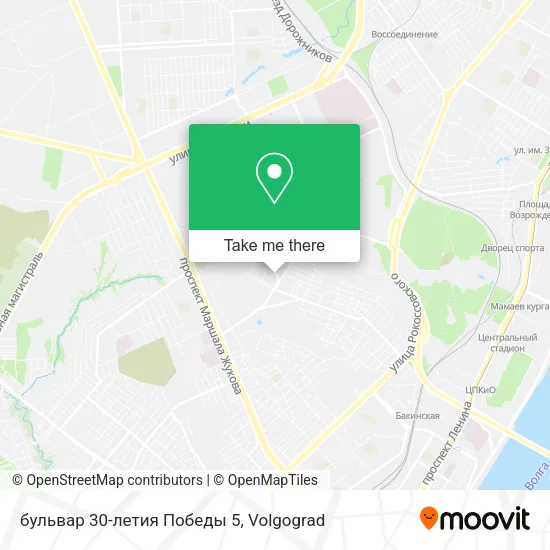 бульвар 30-летия Победы 5 map