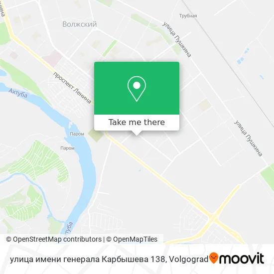 улица имени генерала Карбышева 138 map