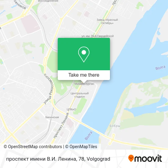 проспект имени В.И. Ленина, 78 map