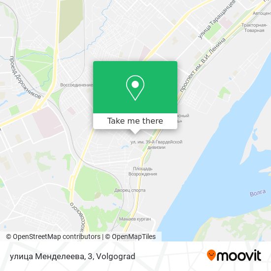 улица Менделеева, 3 map