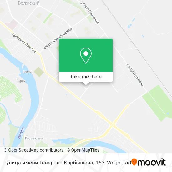 улица имени Генерала Карбышева, 153 map