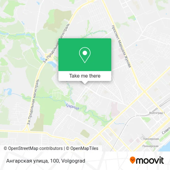 Ангарская улица, 100 map