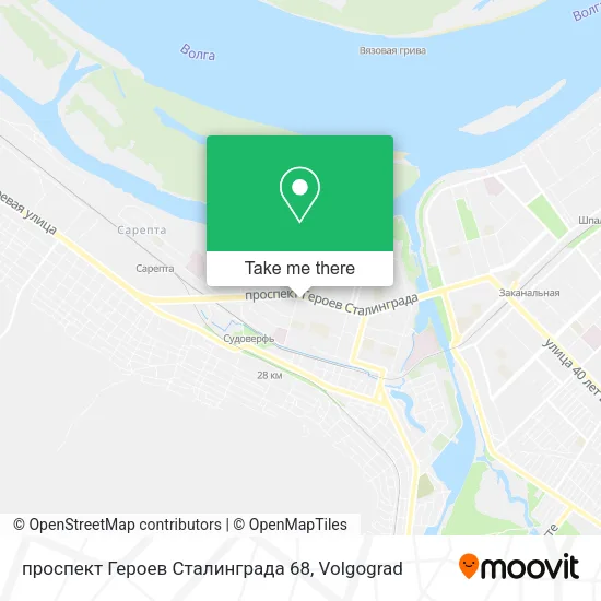 проспект Героев Сталинграда 68 map