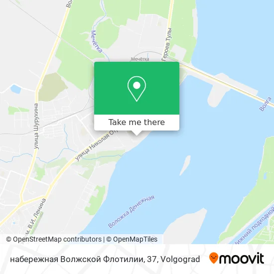 набережная Волжской Флотилии, 37 map