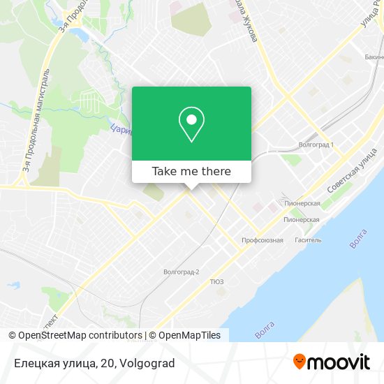 Елецкая улица, 20 map