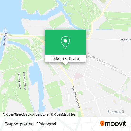 Гидростроитель map
