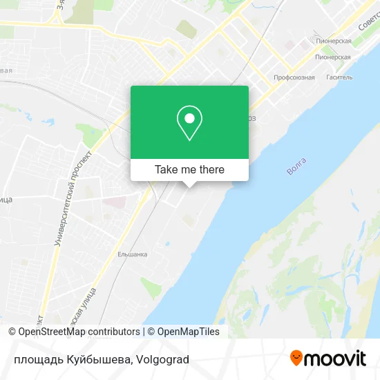 площадь Куйбышева map