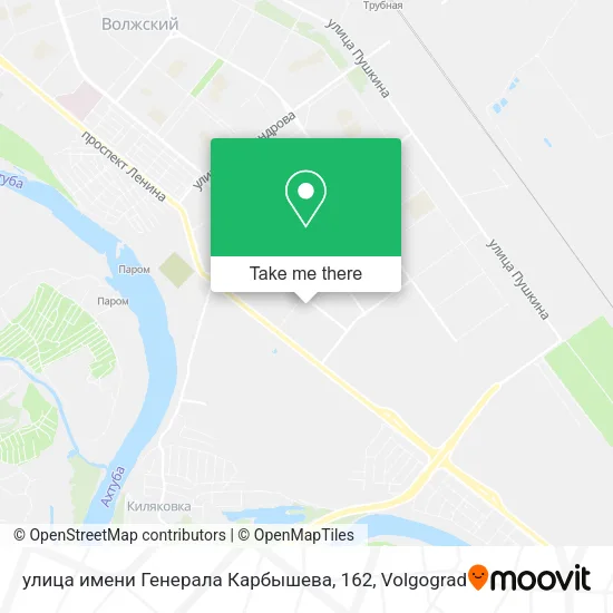 улица имени Генерала Карбышева, 162 map