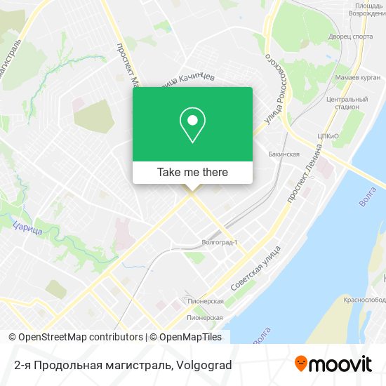 2-я Продольная магистраль map