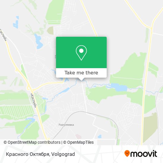 Красного Октября map