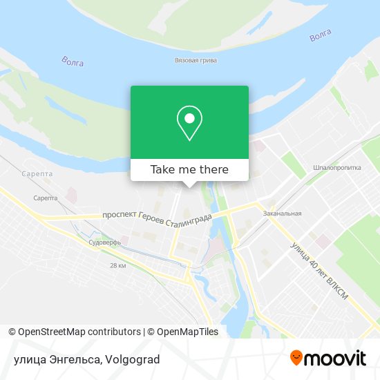 улица Энгельса map