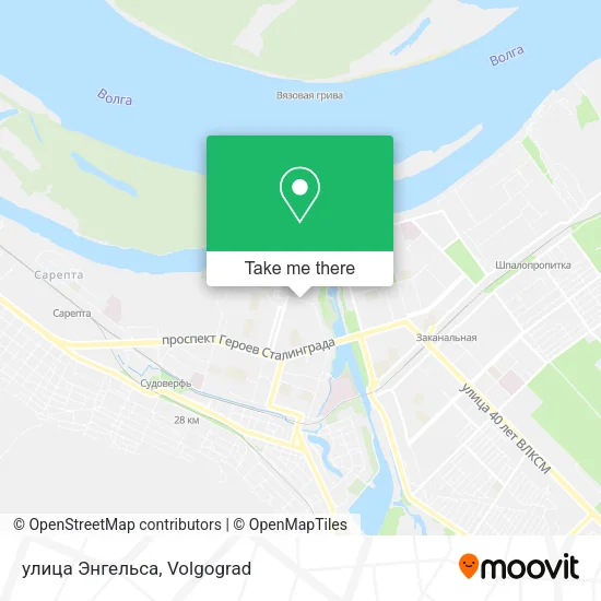 улица Энгельса map