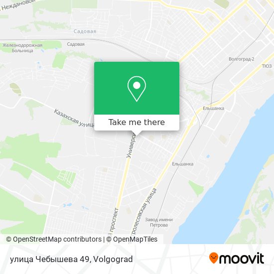 улица Чебышева 49 map
