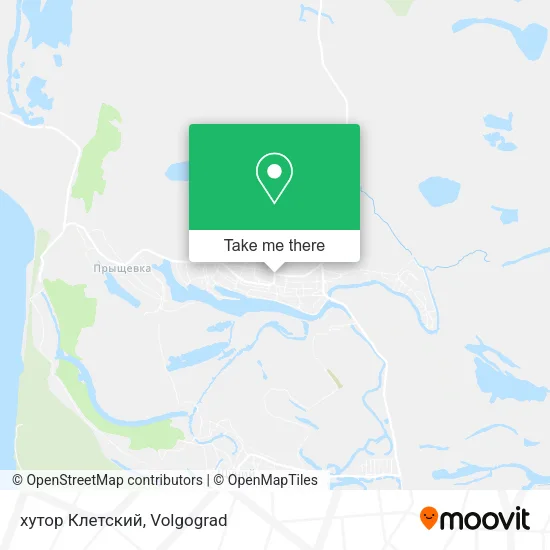 хутор Клетский map