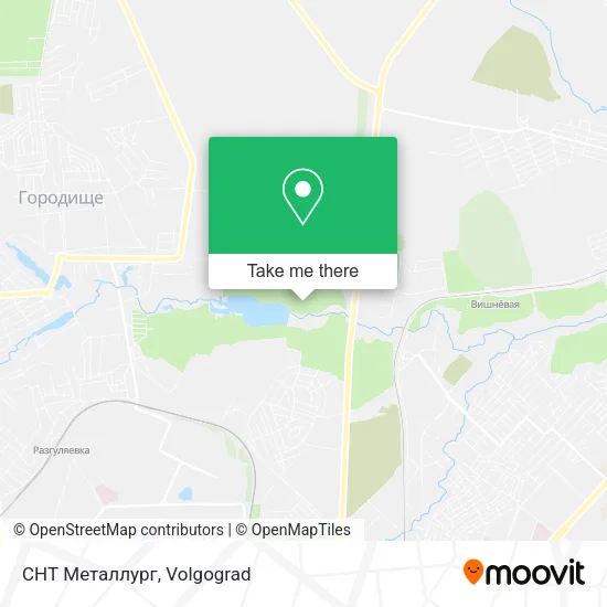 СНТ Металлург map
