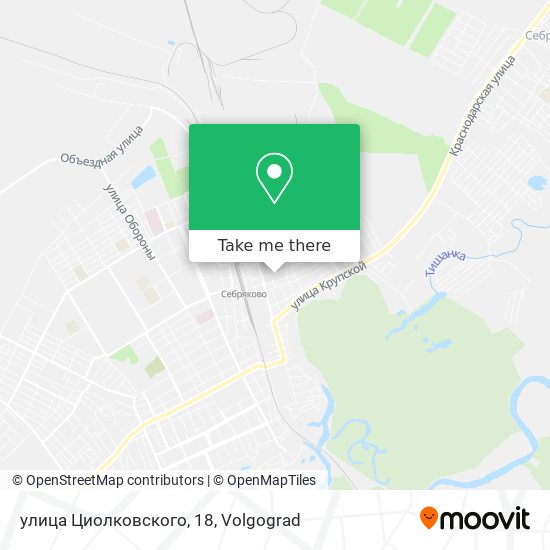 улица Циолковского, 18 map